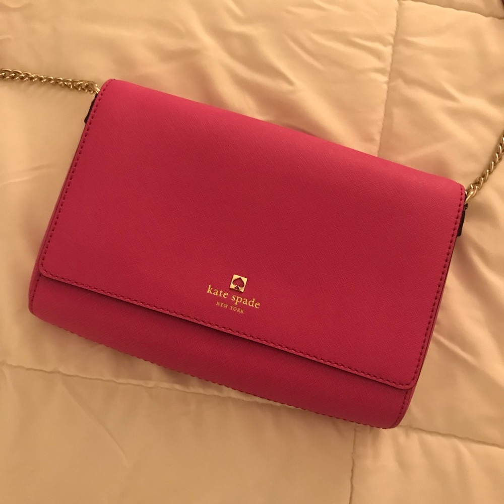 Hot Pink Kate Spade Crossbody Bag